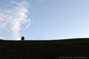 Silvesterchläuse unterwegs ins nächste Jahr.