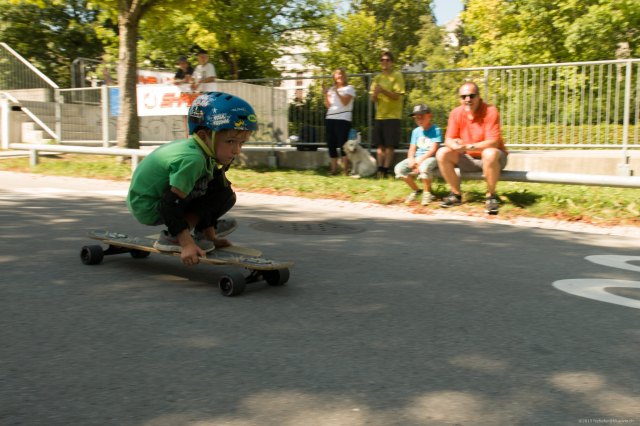 Keiner zu klein Skater zu sein.